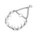 Herm. Sprenger Ultra Plus Prong Training Dog Collar Nickel, Chrome 1ea/2.25 Mm X 14 in