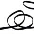 Coastal Single-Ply Nylon Dog Leash Black 1ea/3/8 In X 6 ft